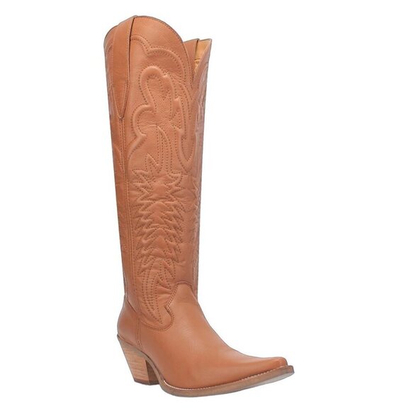 dingo Shoes - DINGO Raisin Kane Knee High Western Boot (Women) in Brown Size US 7.5